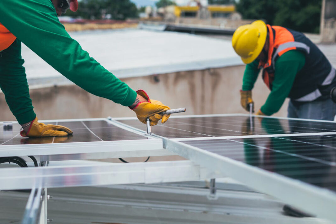 Installation of Solar Panels Photo by Los Muertos crew via pexels
