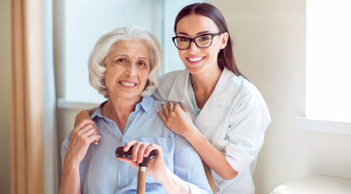 Raising the Bar for At-Home Care: Everything You Need to Know At home care for older people. Photo via adobe free stock