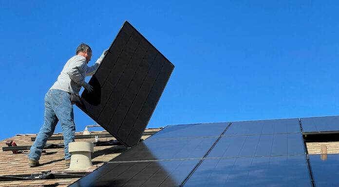 7 Ways Solar Solutions Are Reshaping the Real Estate Industry Solar panels on a roof of a house. Photo by Bill Mead via unsplash