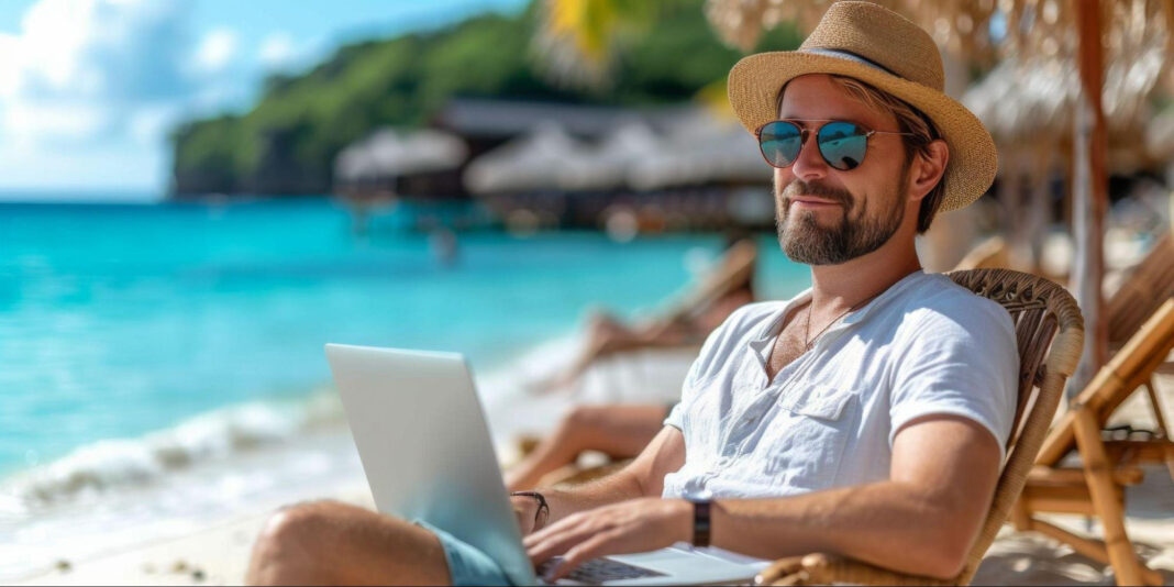 Entrepreneurs healthy work-life balance in the Summer. Photo by Adobe Stock