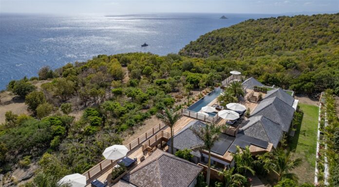 Haute Retreats Unveils New Exclusive Villas in St. Barts st-barth-villa-rental-VILLA-SUNCLUB-STBARTS-Haute Retreats-AERIAL-VIEWS