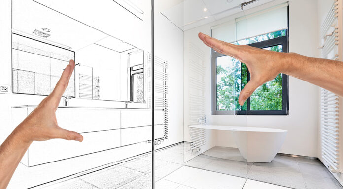 Bathroom Design Tips to Achieve Parisian Flair bathroom design tips. photo by adobe stock