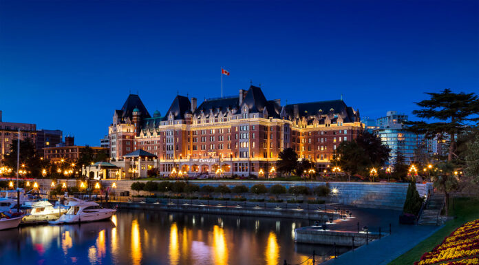 The Fairmont Empress Hotel: A Majestic Icon in Victoria, BC Fairmont Empress Exterior Night