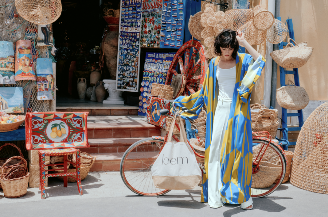 Leem - LEEM - Graphic-print relaxed-fit Kaftan - £165