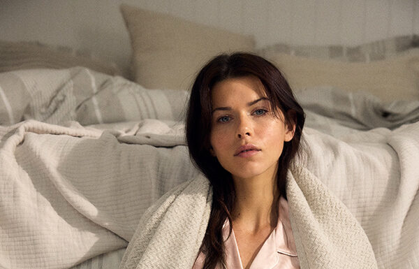 Luxury Sleepwear, Dream in Style Silk Classic Piped Pyjama Set £198 The White Company luxury sleepwear