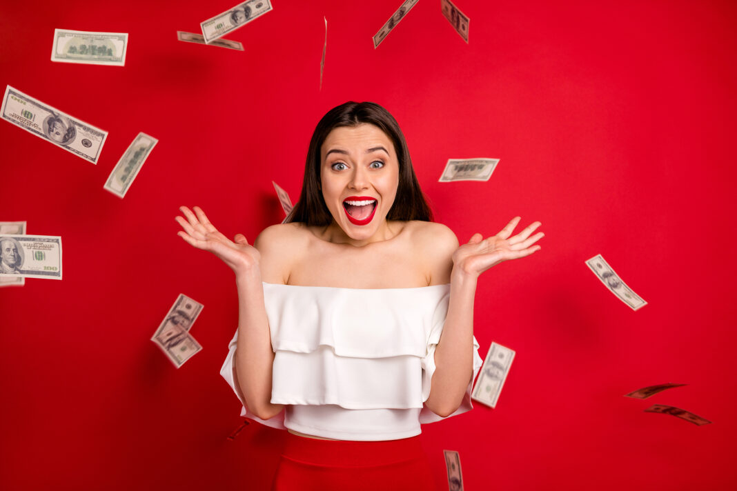 Casino jackpot winner. photo via adobe