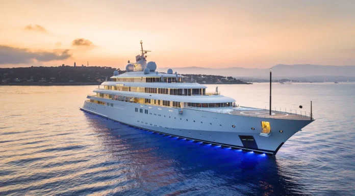 Golden Odyssey 123m Lürssen Superyacht Golden Odyssey Credit Lurssen