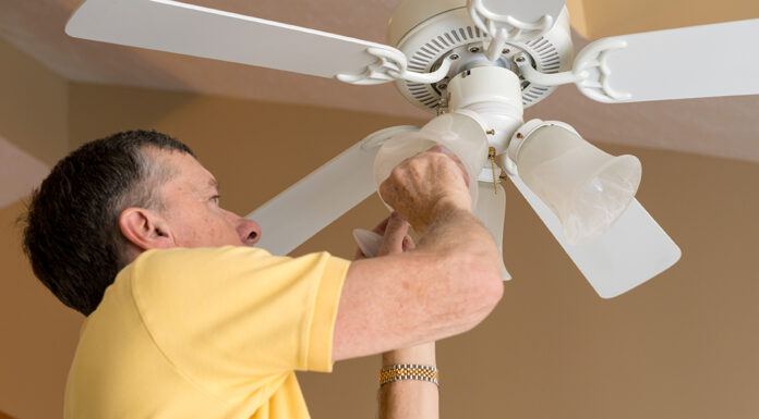 Proper Installation of Ceiling Fan Tips & Tricks Proper Installation of Ceiling Fans. Photo via adobe