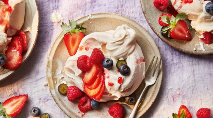 Meringues with Berries and Cream Recipe Waitrose simple meringues with berries and cream recipe