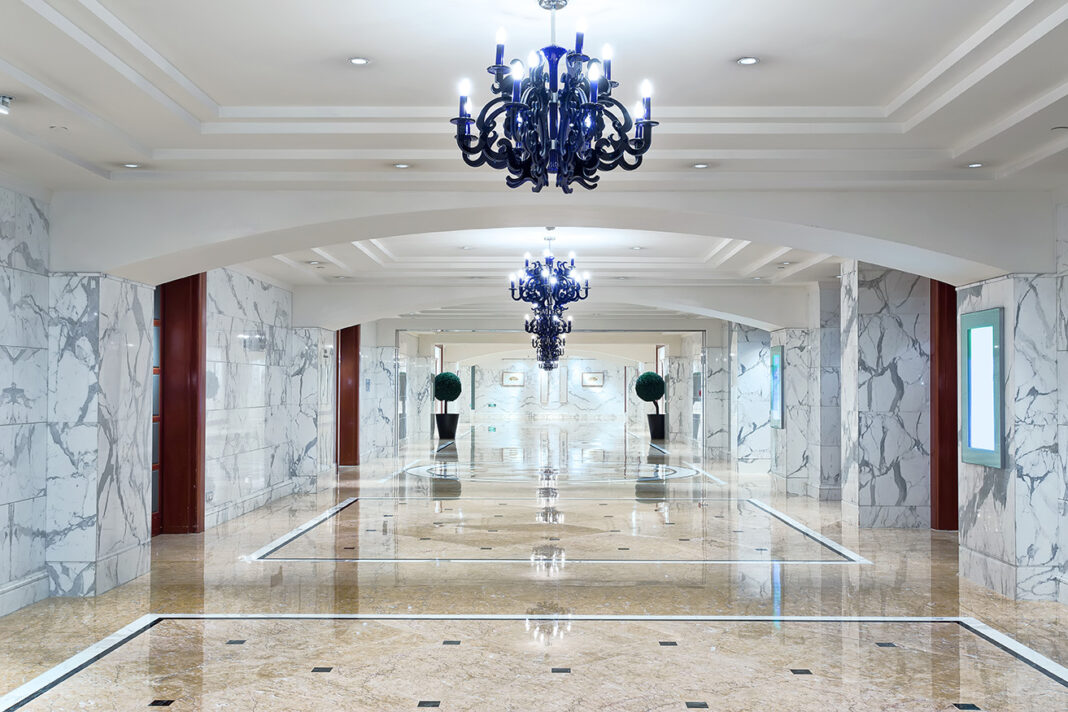 Luxury Hotel Flooring. Photo by Zhu Difeng via adobe