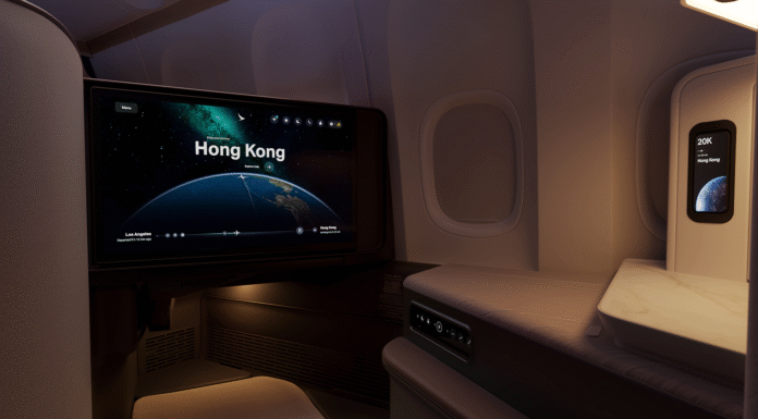 Inside the global launch of Cathay Pacific’s Aria Suite Cathay Pacific’s Aria Suite
