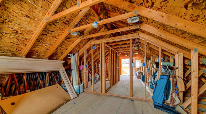 How to Utilize Your Home’s Attic Space Home Attic space. Photo by Jason via adobe