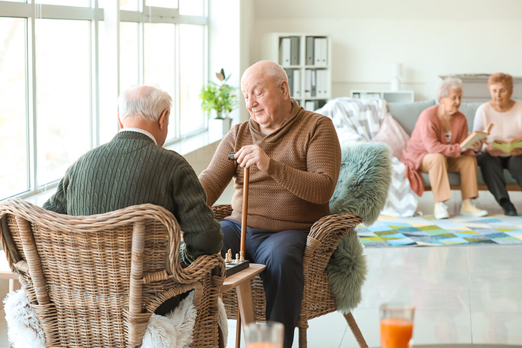 Luxury Assisted Living Center. Photo by pixel-shot via adobe