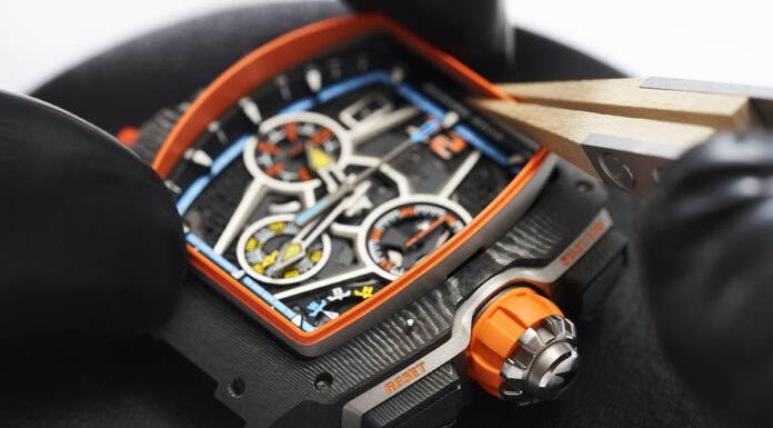 A Watch Inspired By The W1 And Mclaren’s Legacy, RM 65-01 McLaren W1 RM 65-01 McLaren W1 closet up
