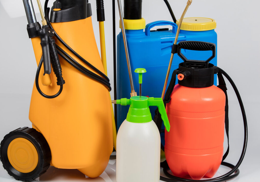 Spray Equipment parts. Photo by Ercan Senkaya via adobe