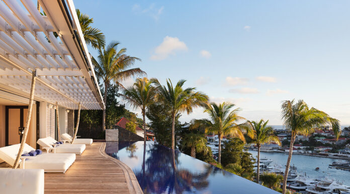 Villa Embrace, Is This the World’s Most Exclusive Group Stay Villa? The view from the deck at Villa Embrace. Image by Laurent Benoit