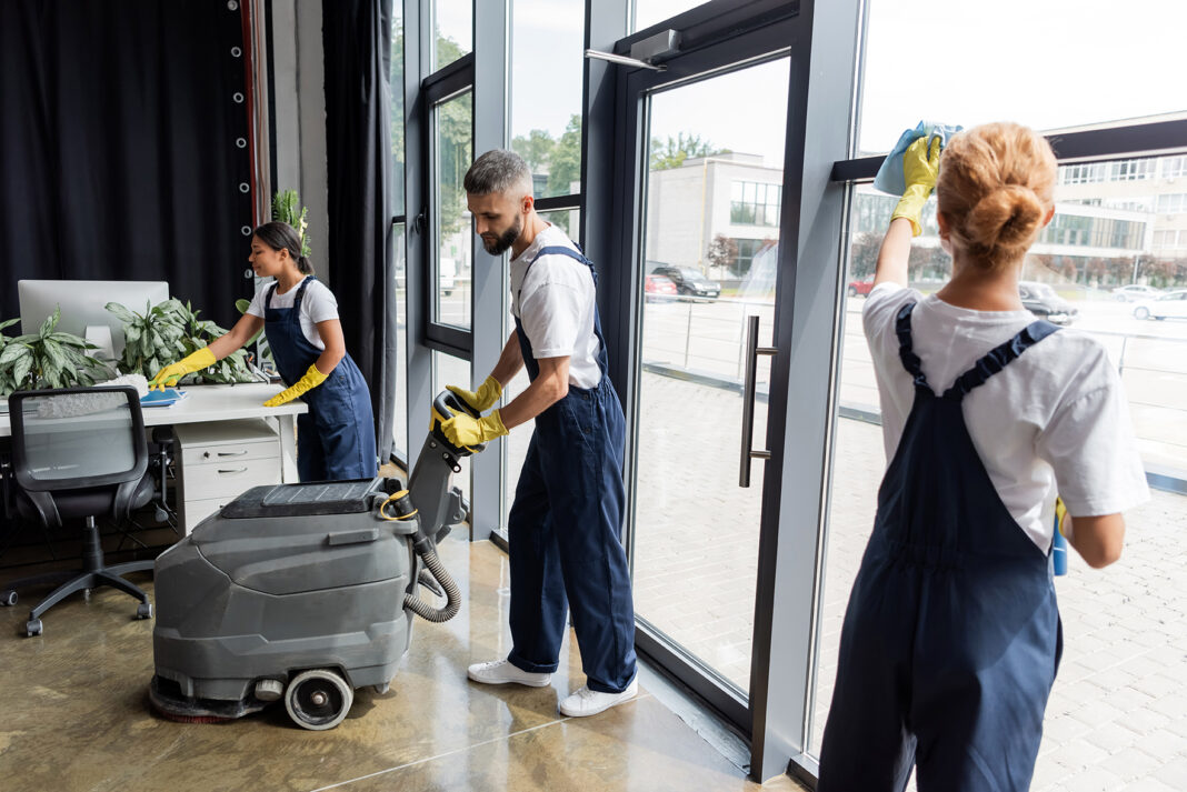 Floor Scrubber. Photo by Lightfield Studios via adobe