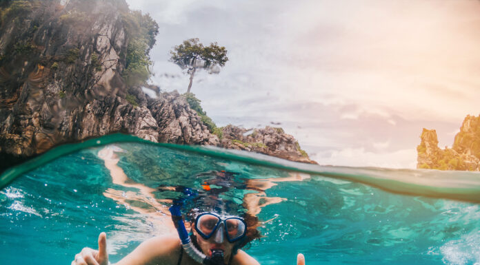 The First-Timers Snorkeling Guide: What You Need to Know Snorkling first timer. PHoto by Belyaaa via adobe