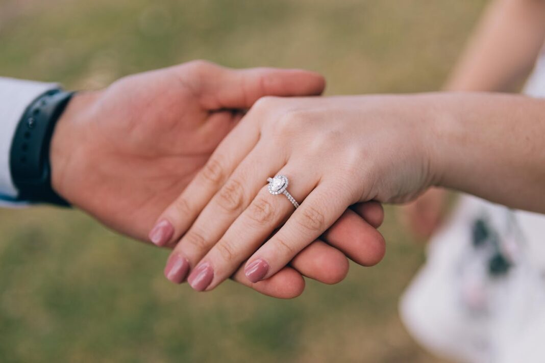 Engagement ring. Photo by Elegant Images via pexels Engagement ring. Photo by Elegant Images via pexels