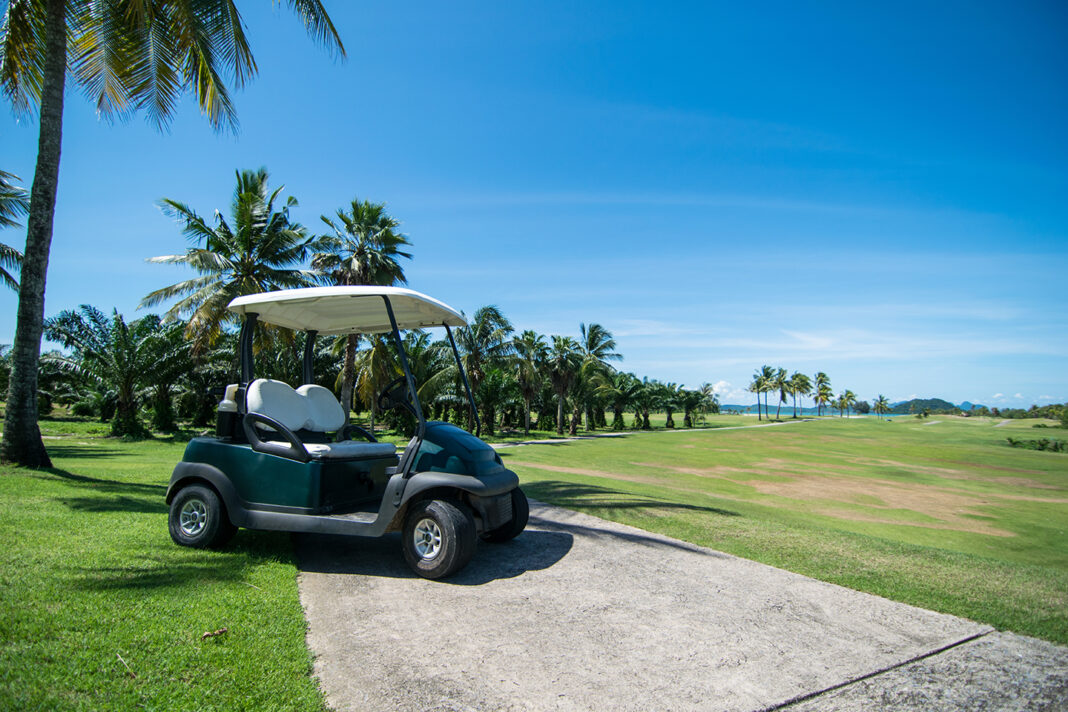 The future of Golf Cart Batteries. Photo by TiMeLaPsE via adobe