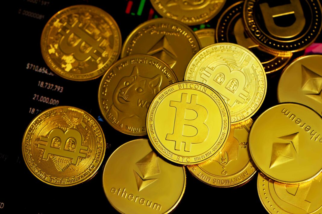 Crypto Coins. Image by Kanchanara via unsplash