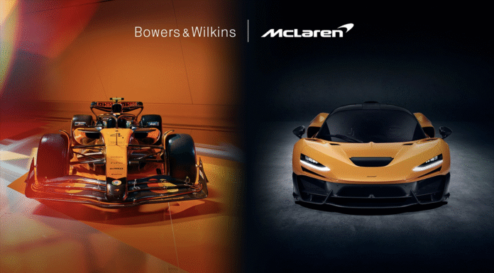 Bowers & Wilkins and McLaren Extend Partnership to Include McLaren F1 Team mclaren bowers