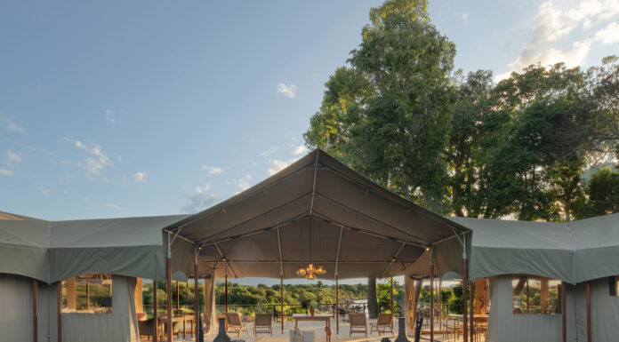 Resplendent Rekero Camp in Kenya’s Masai Mara National Reserve Asilia Africa_Rekero_Main Area Exterior