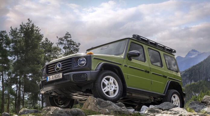 This Retro-Infused G Wagon is Minimal Flash and more Swagger Mercedes Benz G Class retro-infused G Wagon front view
