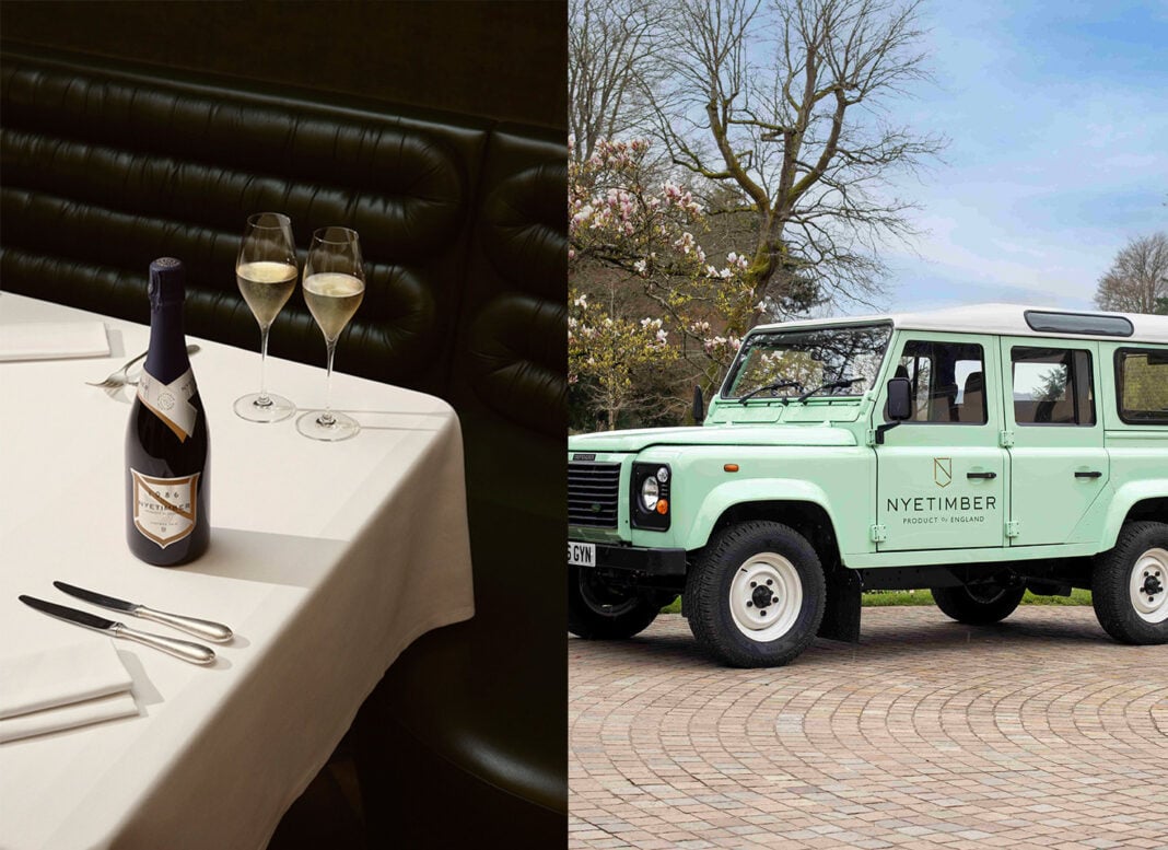 Nyetimber Landrover + Champagne