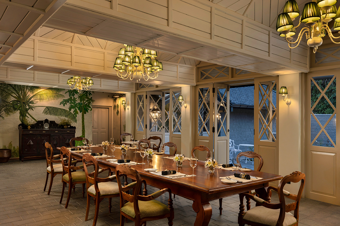 Meals are enjoyed around the stylish dining room table. Photo courtesy of Uga Halloowella Meals are enjoyed around the stylish dining room table. Photo courtesy of Uga Halloowella