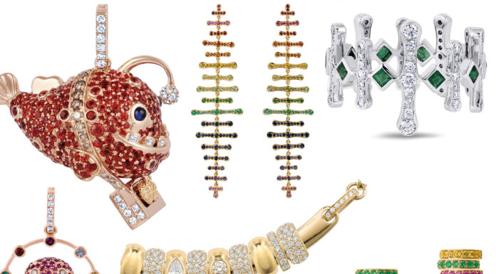 Karina Choudhrie and Robinson Pelham: A Couture Collaboration All jewelry pieces from Karina and Robinson Pelham