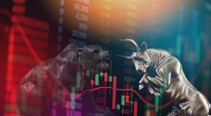 Bullish and Bearish Influences Shaping the Crypto Market in 2025 stock market bull vs bear graph stock market graph trading inves