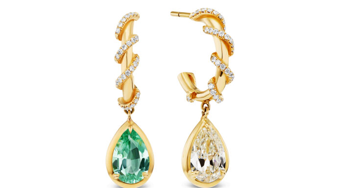 Vanessa Fernández Reimagines Curva Vanessa Fernandez Paraiba earrings