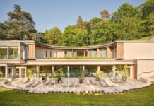 Coworth Park The Spa at Coworth Park Terrace and exterior Dorchester Collection