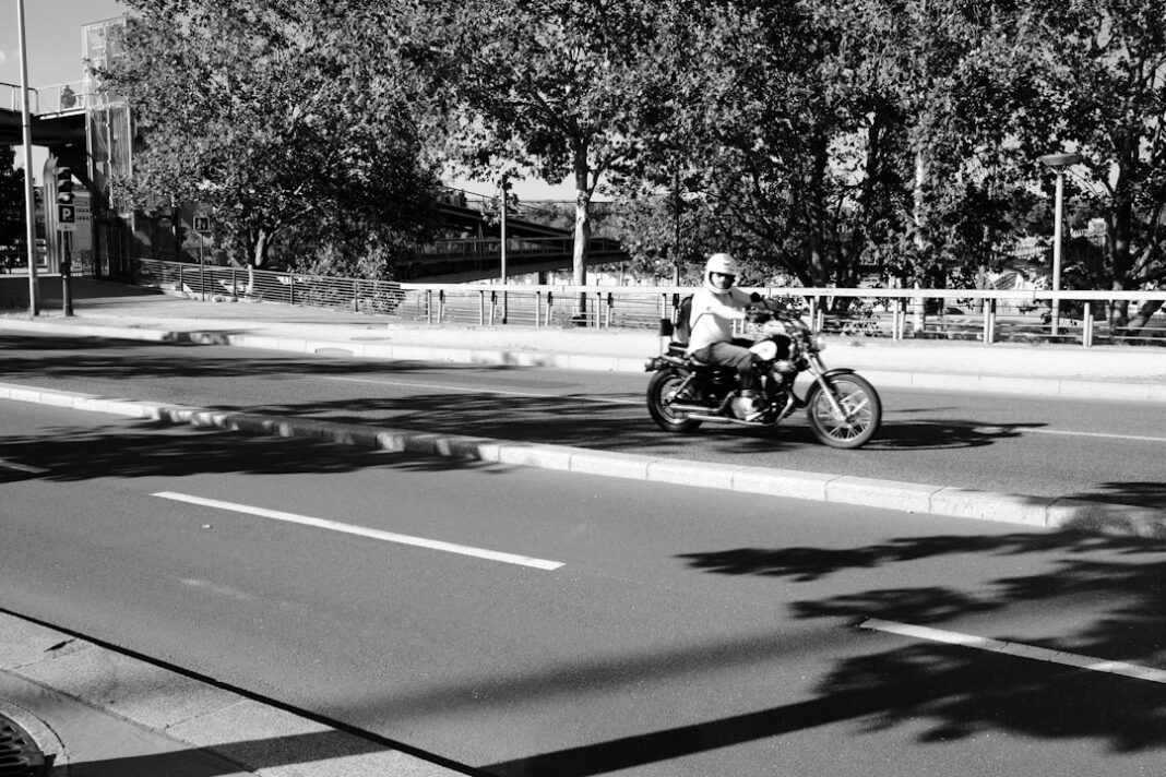 Motorcycle rider. Photo via unsplash