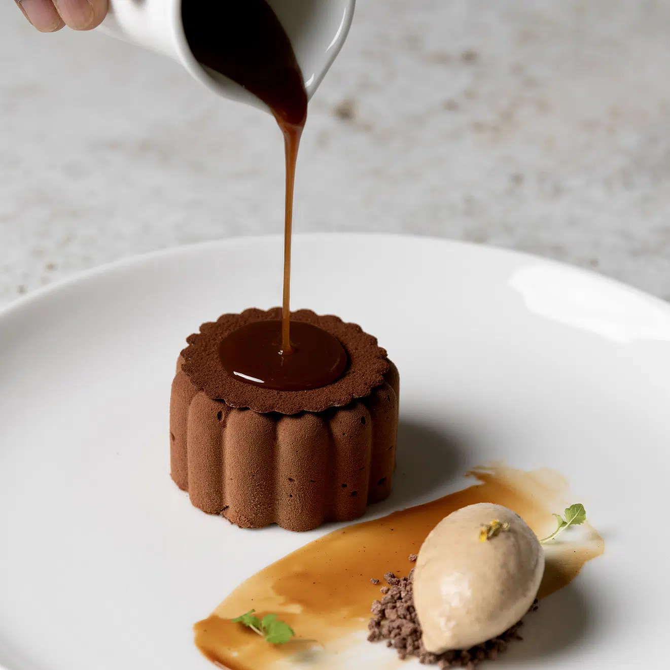 Chocolate Hazelnut Marquise Chocolate Hazelnut Marquise