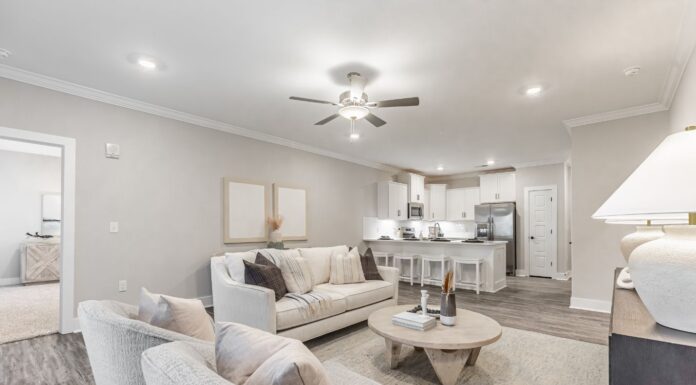 Luxury Rooted in Tradition, Built for the Future: Bella Homes Bella Homes kitchen + family room