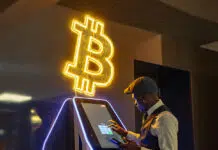 Bitcoin ATM. Photo by Ezequiel Martinez via adobe