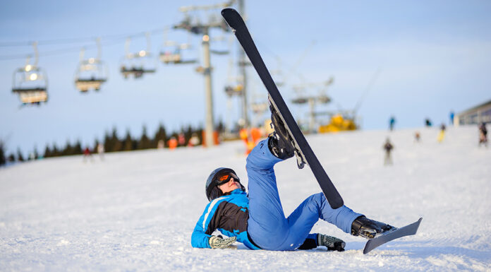 Hotel, Resort, and Cruise Accidents: Your Rights When Vacation Goes Wrong Injury while on a ski travel. Photo by Anatoliy Gleb via adobe