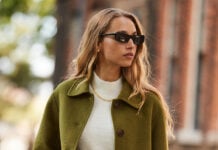 Ro&Zo August Collection green jacket