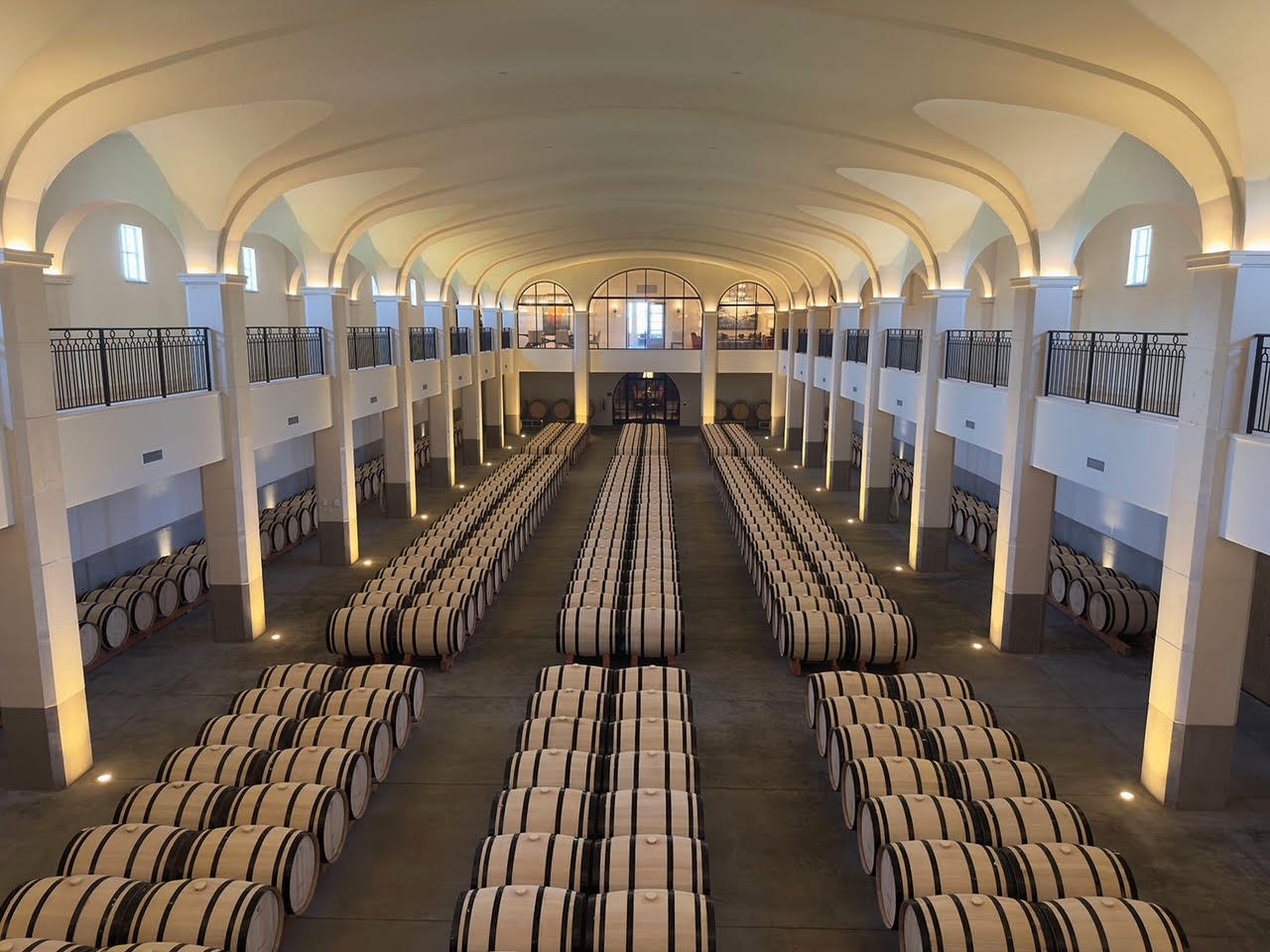 Chai Barrel Room Vérité Wines Chai Barrel Room Vérité Wines