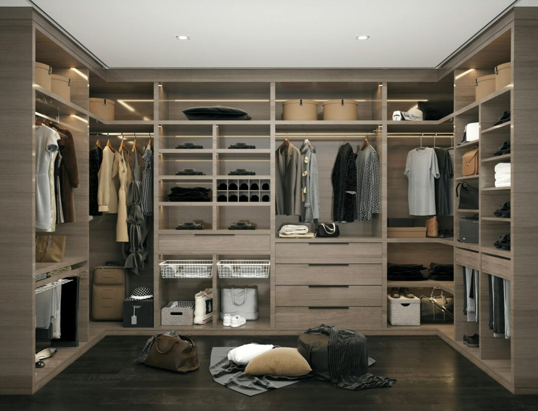 Walk-in Closet. Photo by Ali Moradi via unsplash