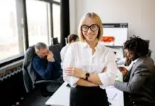 Workforce organized and happy. Photo via pexels by Yankrukov