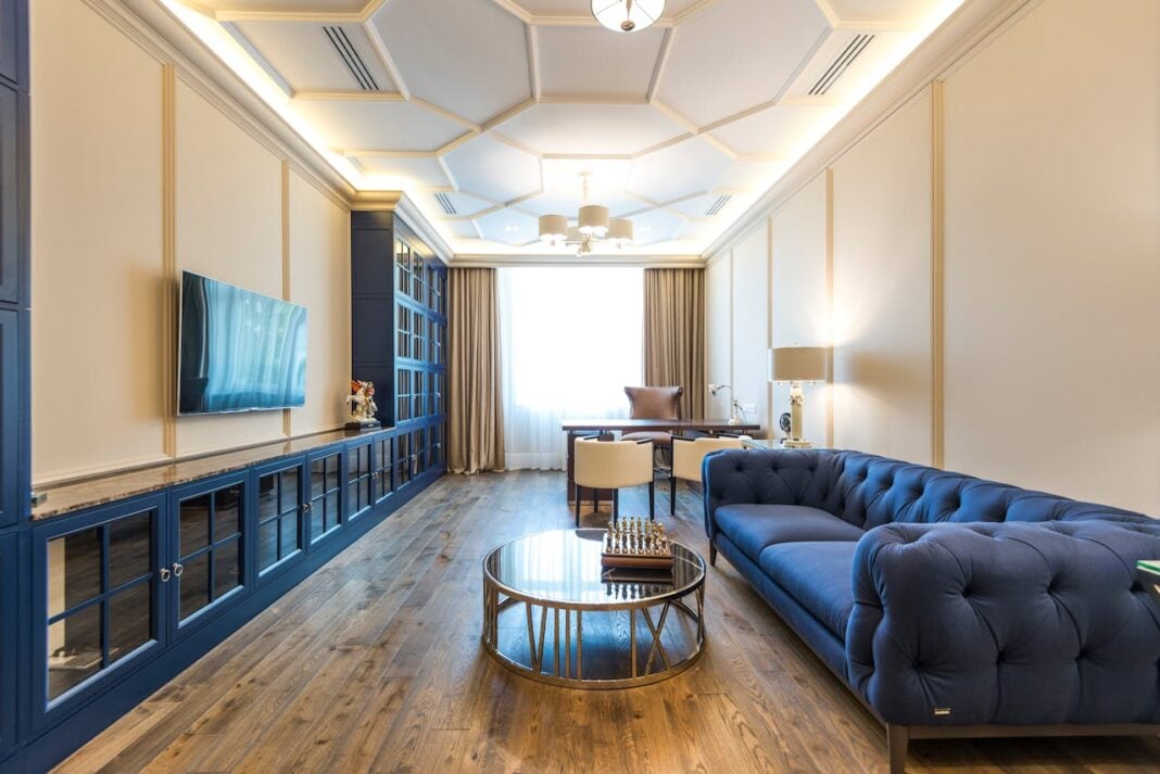 beautiful furniture in a living room. Photo by Heyho via pexels