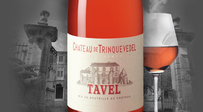 The Couleur of Luxury Rosé Wine Chateau de Trinquevedel, Tavel Wine