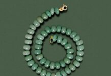Adina Reyter Adds a Touch of Sage Adina's Sage Green Gemstone Necklace