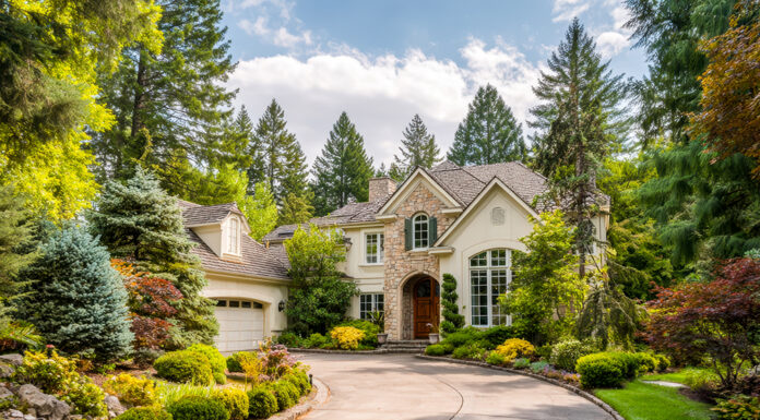 How to Improve Curb Appeal Without Major Renovations An elegant mansion with a gorgeous curb appeal