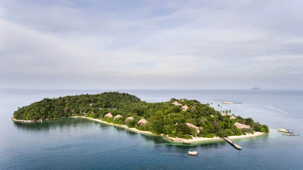 Cempedak Island, Indonesia. Photo courtesy of Cempedak Cempedak Island, Indonesia. Photo courtesy of Cempedak