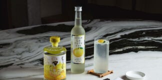 ETSU Gin Yuzu Golden Highball. copyright©Louis Vizet