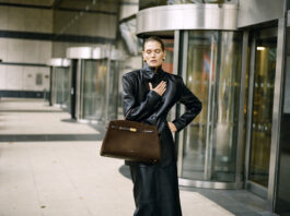 Hudson Mocha Suede and Smooth DeMellier AW25 Campaign